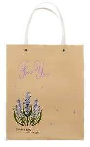 Пакет А4 32*26*12 "Lavander" жен., бум.мат.ламинат