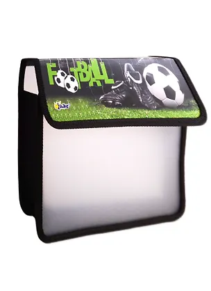 Папка для тетрадей А5 Футбол липучка, Оникс 254106