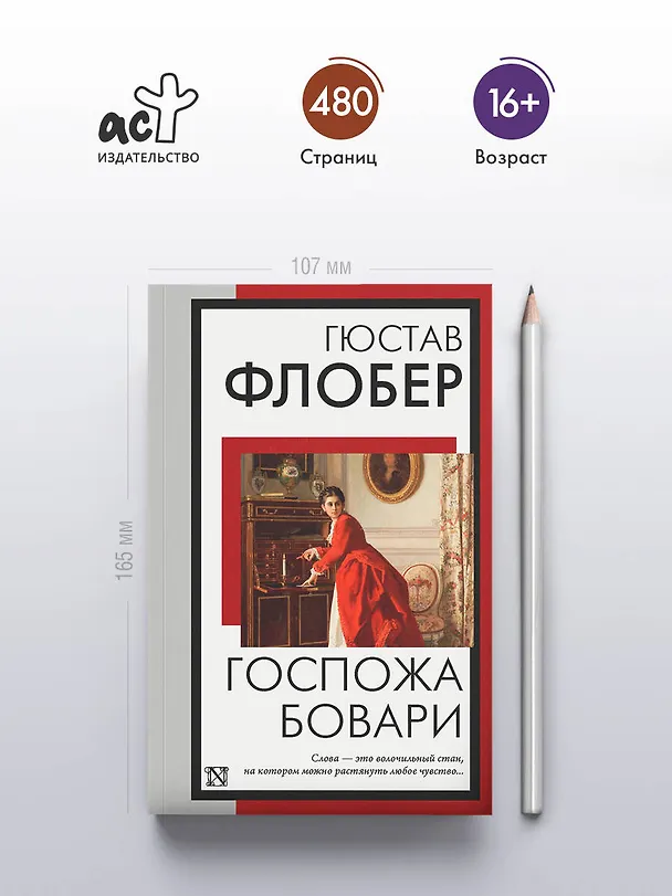 Книга Госпожа Бовари (Гюстав Флобер) — 5