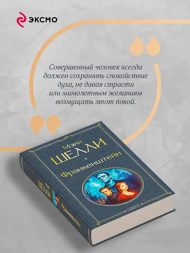Книга Франкенштейн, или Современный Прометей (Мэри Шелли) — 8