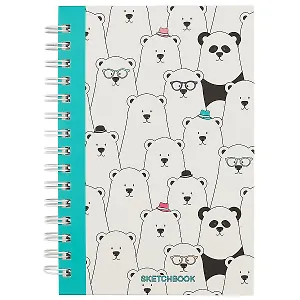 Скетчбук «Мишки», 100 листов, А5