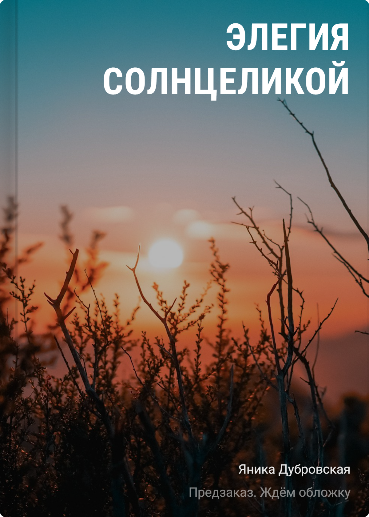 Дубровская Яника Элегия солнцеликой