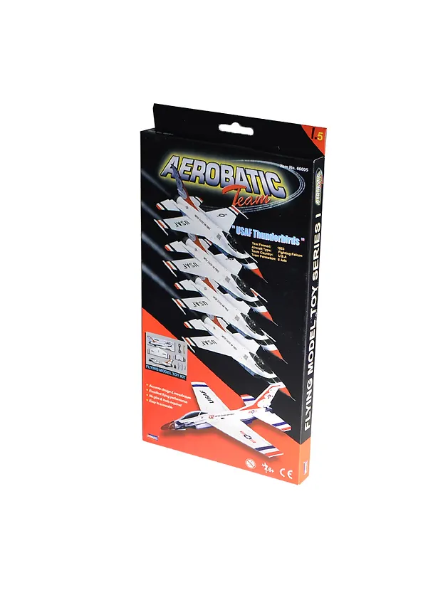 LYONAEEC Самолет Aerobatic Glider "USAF Thunderbirds" (66005) (6+) (296мм) (коробка) 2414823 — 2