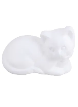 618 Кот маленький лежачий (9,5х13,5см) (Фигурка для творчества) 2335100