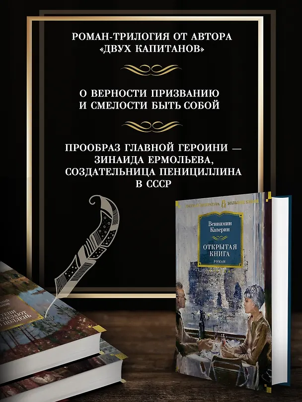 Книга Открытая книга (Вениамин Каверин) — 6