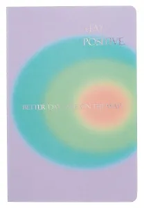 Тетрадь 40 листов в клетку "Rainbow" сшивка, Yoi