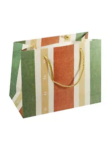 Пакет подарочный бумажный "Якоря в пастеле" А5