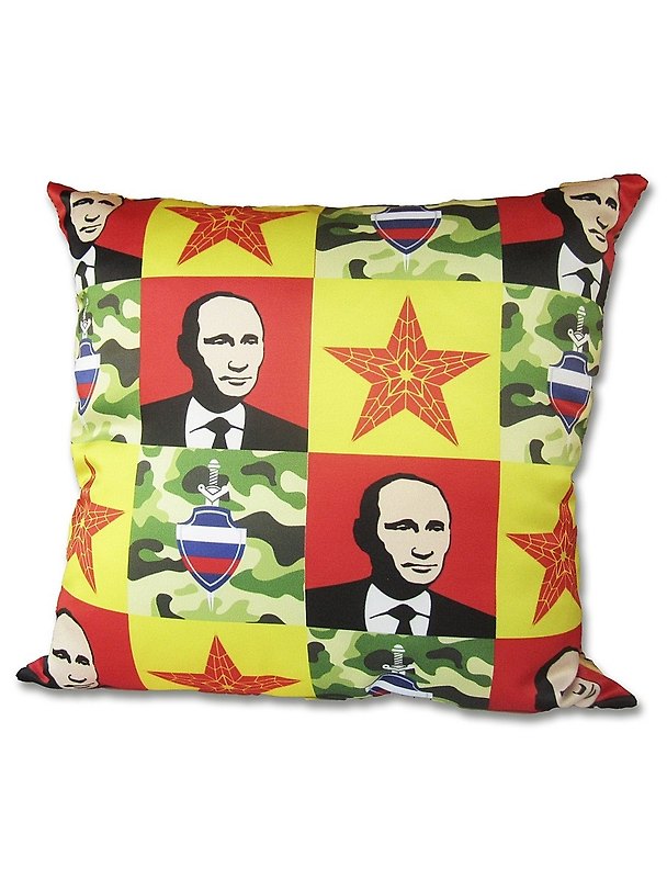 Подушка декоративная Путин (35x35см) Gift'n'home (PLW-35 BB) 2546096 — 1