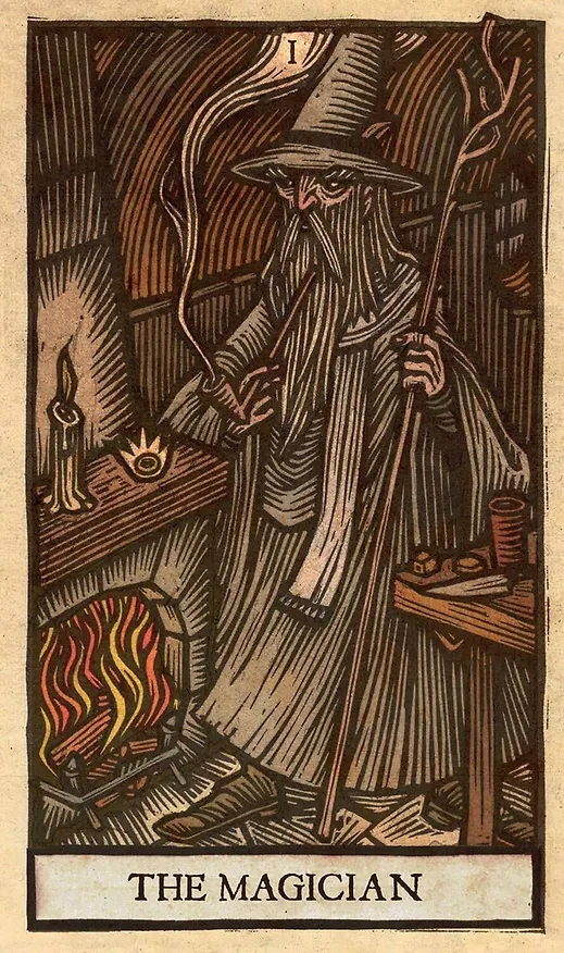 Книга The Lord of the Rings Tarot 78 cards and Guidebook (Hijo  Tomas) Властелин колец Таро 78 карт и гайдбук (Томас Хихо)/ Карты Таро (Томас Ихо) — 4