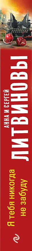 Книга Я тебя никогда не забуду : роман (Сергей Литвинов, Анна Литвинова) — 3
