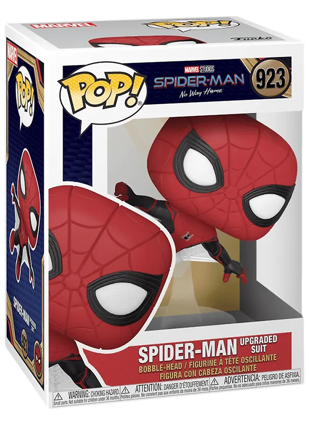 Фигурка Funko POP! Bobble Marvel Spider-Man No Way Home Spider-Man (Upgraded Suit) 2928789 — 2