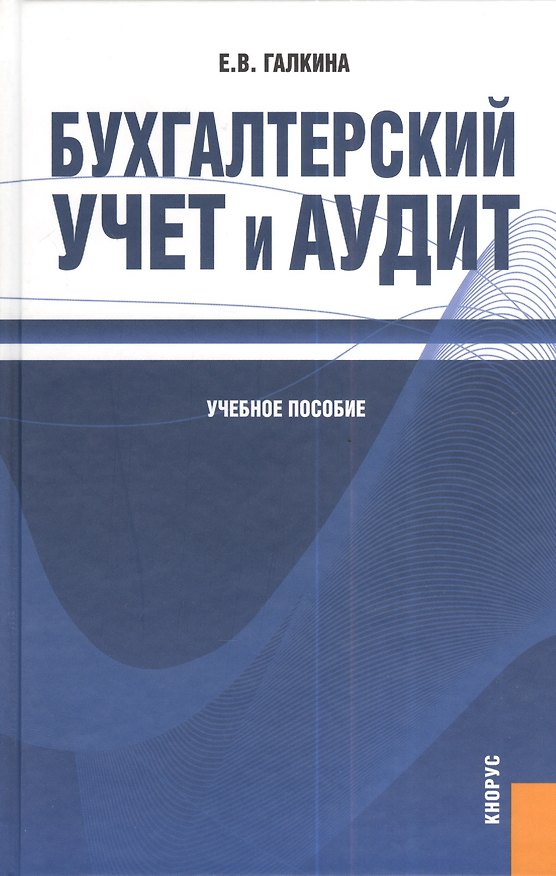 Книга Бухгалтерский учет и аудит: учебное пособие (Елена Галкина) — 1