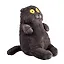 Мягкая игрушка Кот с желтыми глазами (40х22) — 2990069 — 2