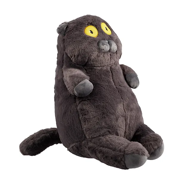 Мягкая игрушка Кот с желтыми глазами (40х22) 2990069 — 2