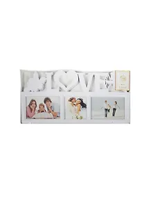 Фоторамка-коллаж LOVE (44х20) на 3 фото (15х10/10х10) (596-112)