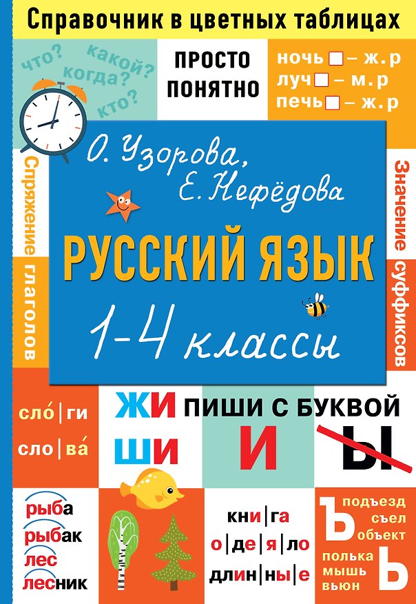 Книга Русский язык. 1-4 классы (Елена Нефедова, Ольга Узорова) — 1