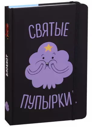 Adventure time Блокнот с резинкой Принцесса Пупырка — 2597331 — 1