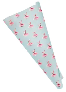 Бумага упаковочная 70*100см "Зайчонок" глянц., инд.уп.