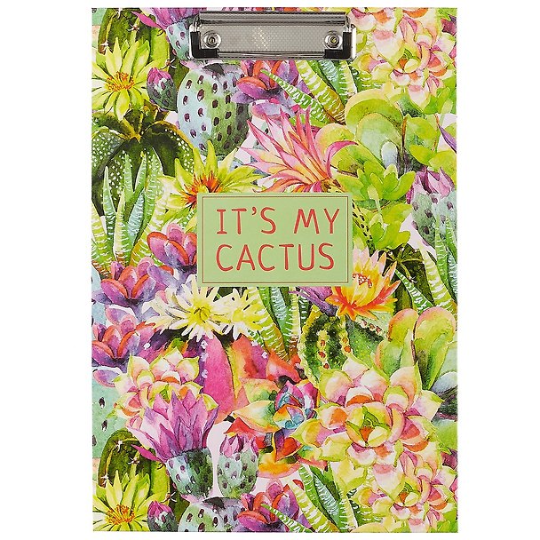 Планшет «Blooming cactus», А4, ламинированный картон 245736 — 1