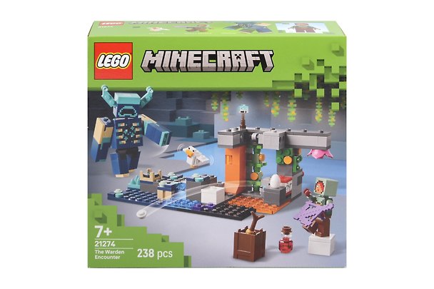 LEGO Minecraft: Столкновение с Варденом, 238 деталей (21274) 3118453 — 1