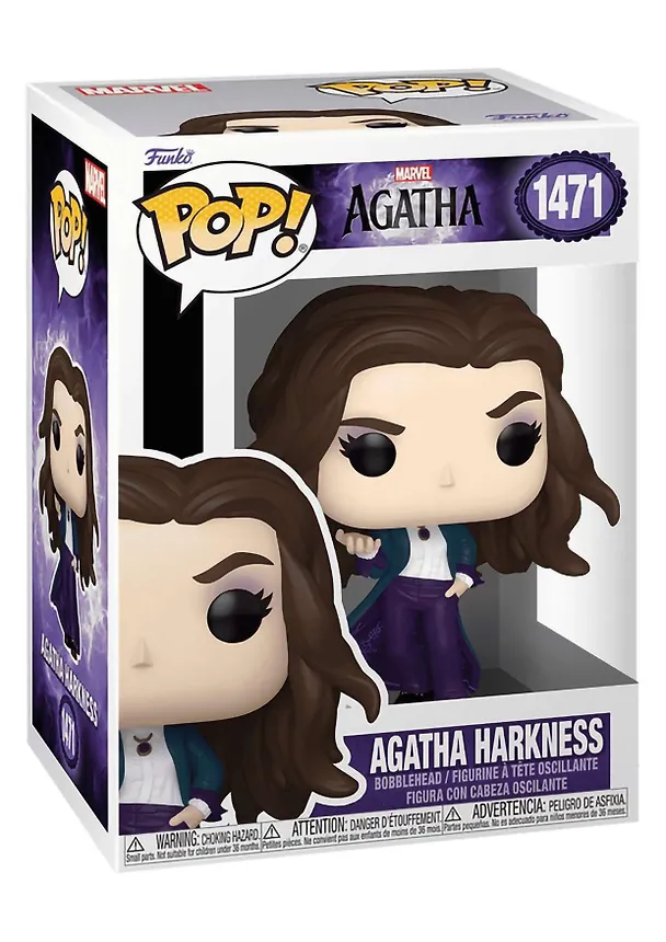 Фигурка Funko POP! Bobble Marvel Agatha All Along Agatha Harkness (1471) (Fun75708) 3118601 — 2