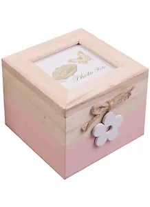 Шкатулка розовая коллекция Весенний винтаж (10x10,5x8) (222-634)