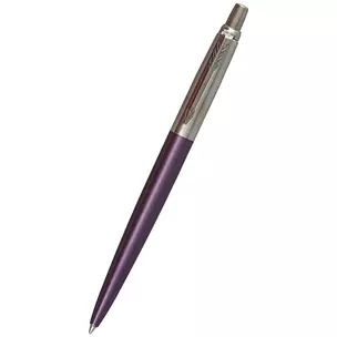 Ручка шариковая Parker, Jotter Victoria Violet CT, подарочная синяя — 242997 — 1