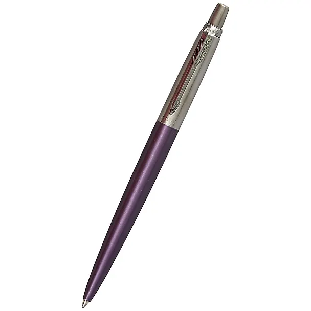 Ручка подарочная шариковая синяя, Jotter Victoria Violet CT, Parker 242997 — 1