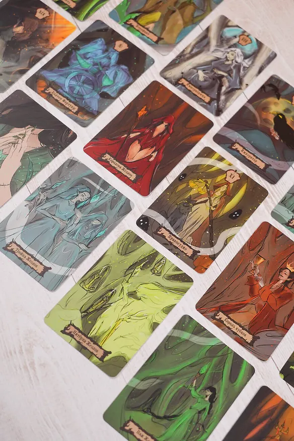 Книга Shadow Tarot. Таро Теней Тёмного Леса (78 карт + руководство по гаданию) (Лилиан Шервуд) — 17