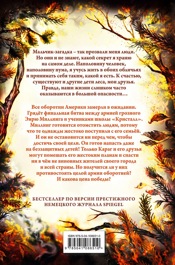 Книга Дети леса. День огня (#6) (Катя Брандис) — 2