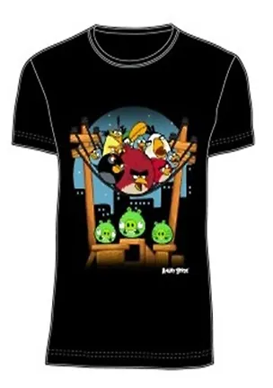 Angry Birds Футболка мужская NIGHT (M, Черный) (TS22-BLK) 2373009