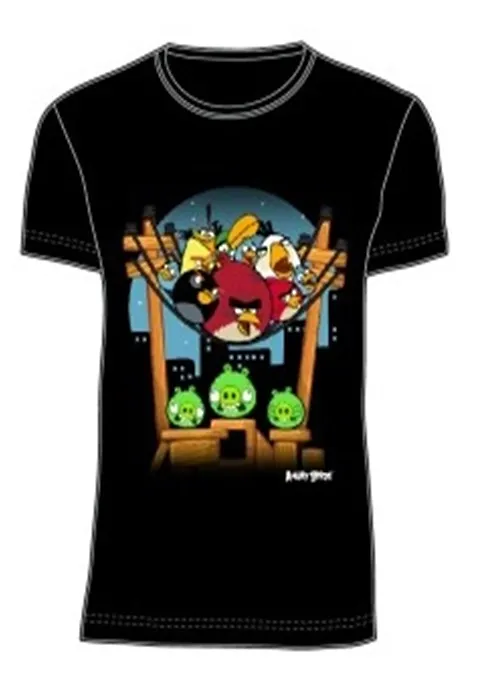 Angry Birds Футболка мужская NIGHT (M, Черный) (TS22-BLK) 2373009 — 1