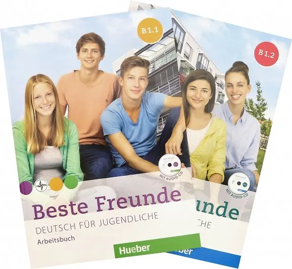 Книга Beste Freunde B1. Paket Arbeitsbuch B1/1 und B1/2. Deutsch für Jugendliche mit CD (комплект из 2-х книг) (M. Georgiakaki, Кристиан Сойтэ, Аня Шуман) — 1