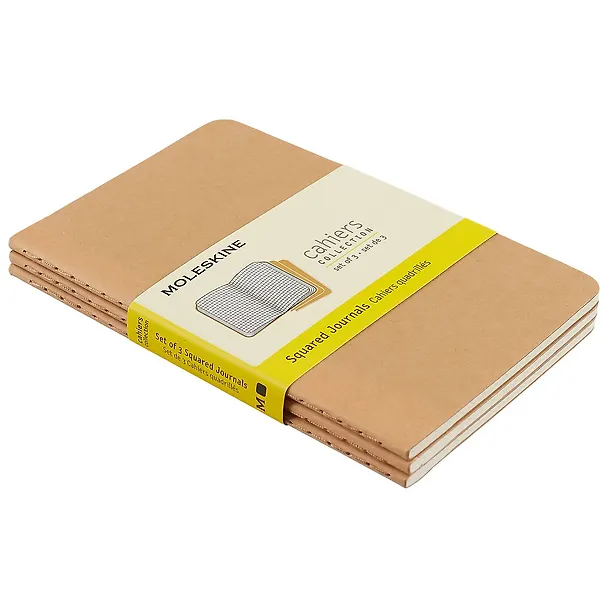Набор книг для записей Moleskin Cahier Journal Pocket, 3 штуки, мягкая обложка, 32 листа, А6 240939 — 2