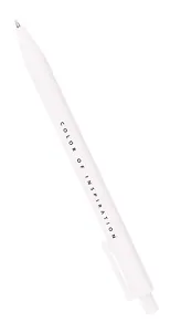 Ручка шариковая синяя "Block" белая, 0,5, Be Smart