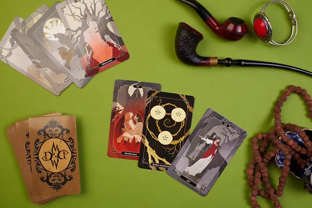 Книга Dark Wood Tarot. Таро Темного леса (78 карт и руководство в подарочном футляре) (Саша Грэхем) — 11