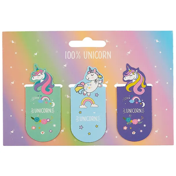 Магнитные закладки «100% Unicorn», 3 штуки 2705261 — 1