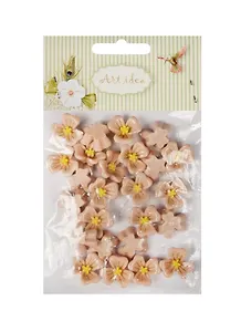 Цветок трилистник (В213) в пакете,25 шт, латте (11-08631-60)