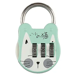 Замочек кодовый Котенок (металл) (блистер)