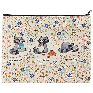Папка для тетрадей «Енот в цветах», 28.5 х 21.5 см 247763