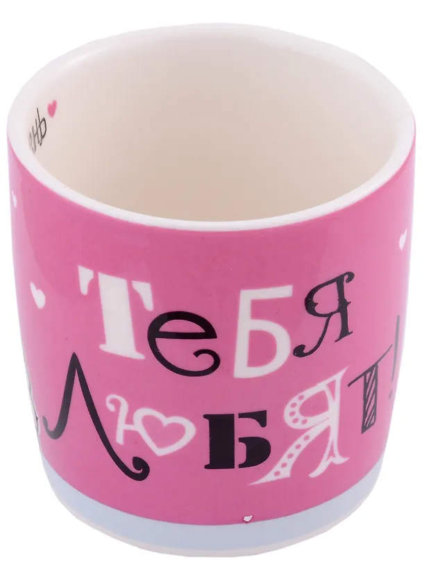Сувенир, Арт-дизайн, Кружка "Юмор", h=9, d=9 см, керамика, в ассортименте 307224 — 2