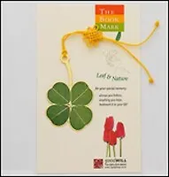 Закладка для книг из сверхтонкой стали. Цвет золото, с элементами, покрытыми цветной эмалью (BM-7) (Мир Бижу)