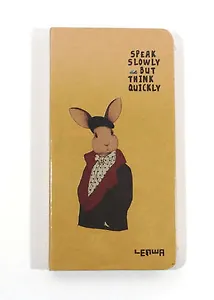 Блокнот, H5 (8,3*16см) 80л "Mr.Animal" твердая обложка