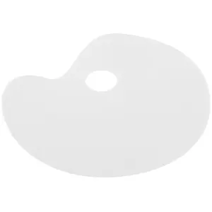 Палитра из оргстекла, белая, 24 х 35 см