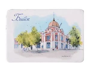 Магнит картон Алтайский Пассаж А.В. Второва (Бийск) (МК/361/001)