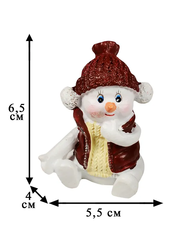 Фигурка Снеговик 6см 2550219 — 4