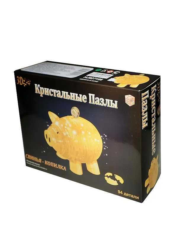 3D Crystal Puzzle Свинья XL 2403853 — 1