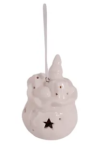 Подвесное украшение с подсветкой (фарфор) (6x6x7,5)