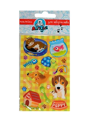 Н Питомцы (sES005) (Маленькие гелевые наклейки) 2219607