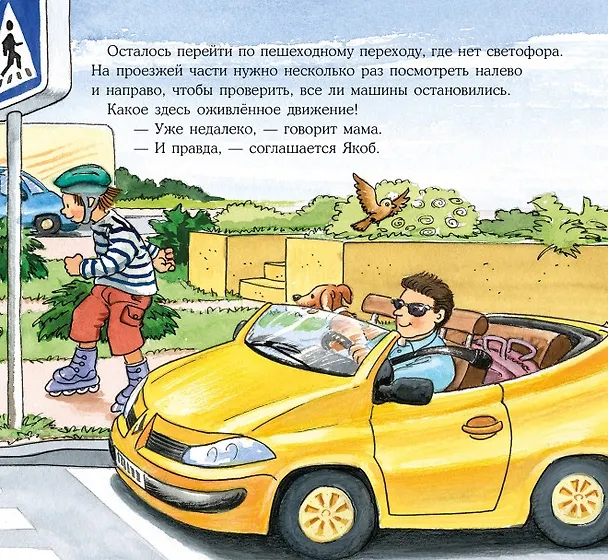 Книга Якоб учит правила дорожного движения (Сандра Гримм) — 5